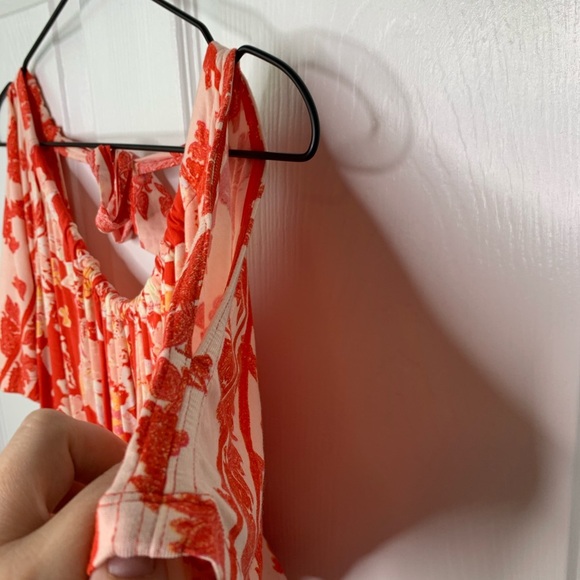 Free People Floral Blouse Sz Small - Picture 7 of 10